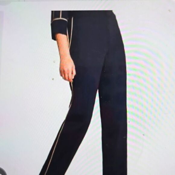 Marina Rinaldi Radicale side strip pants size medium - Picture 1 of 13